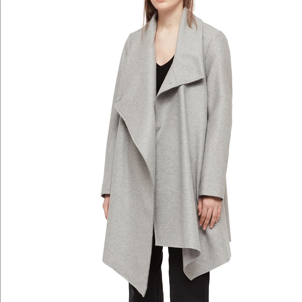 AllSaints Hardly Worn City Monument Coat